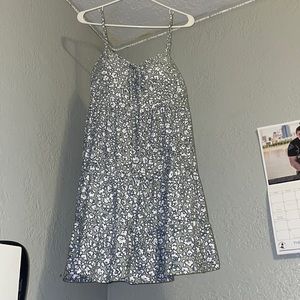 Cute summer flower print dress